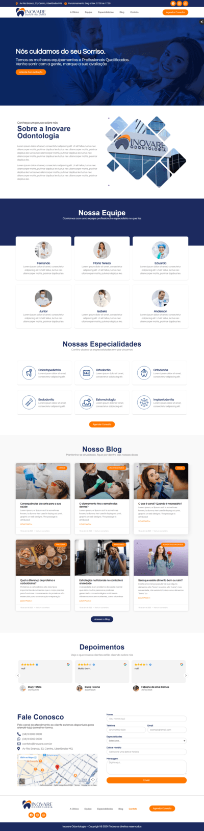 Projeto Dentista